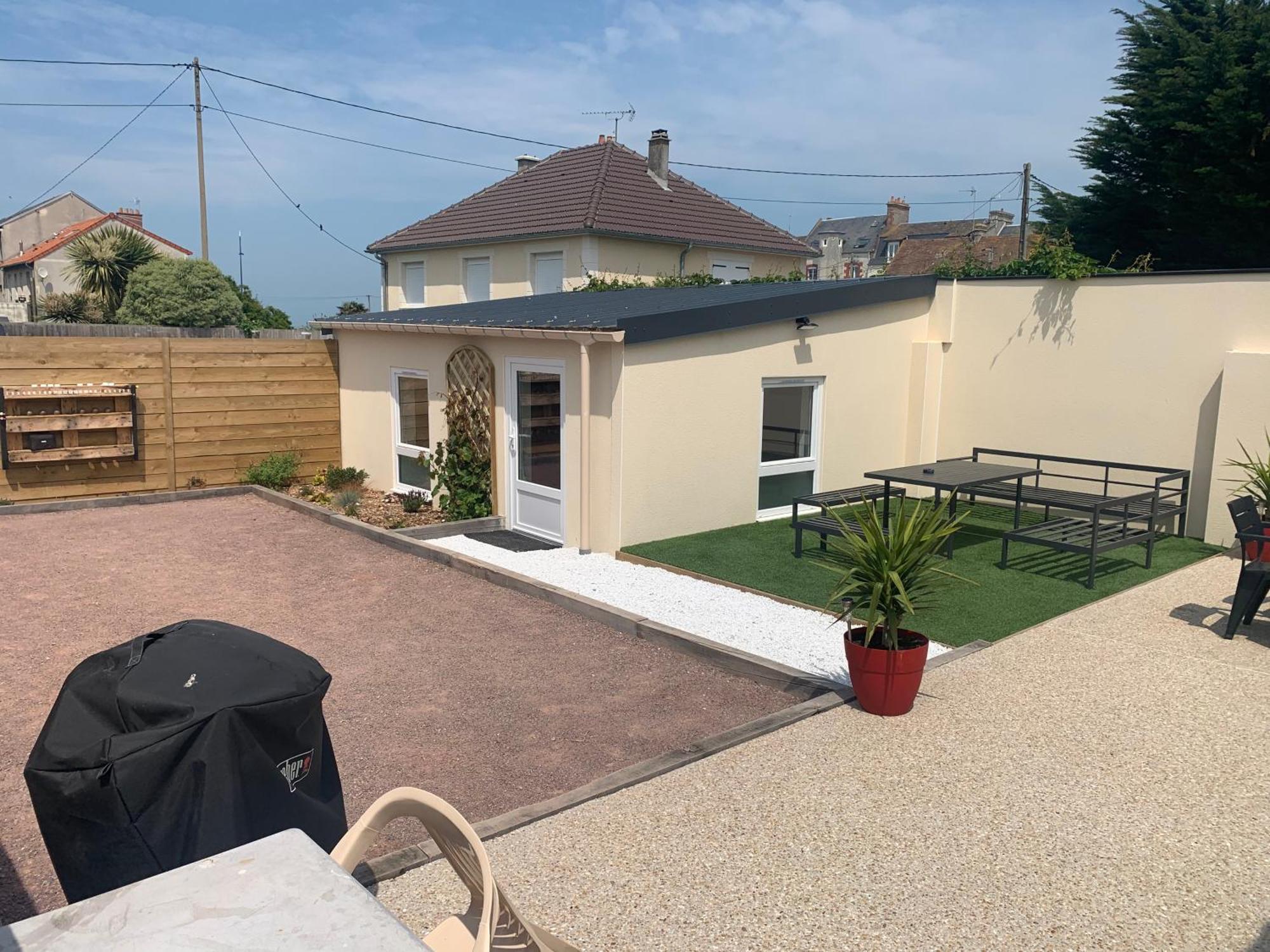 Maison Bord De Mer Chez Juju Grandcamp-Maisy Zewnętrze zdjęcie